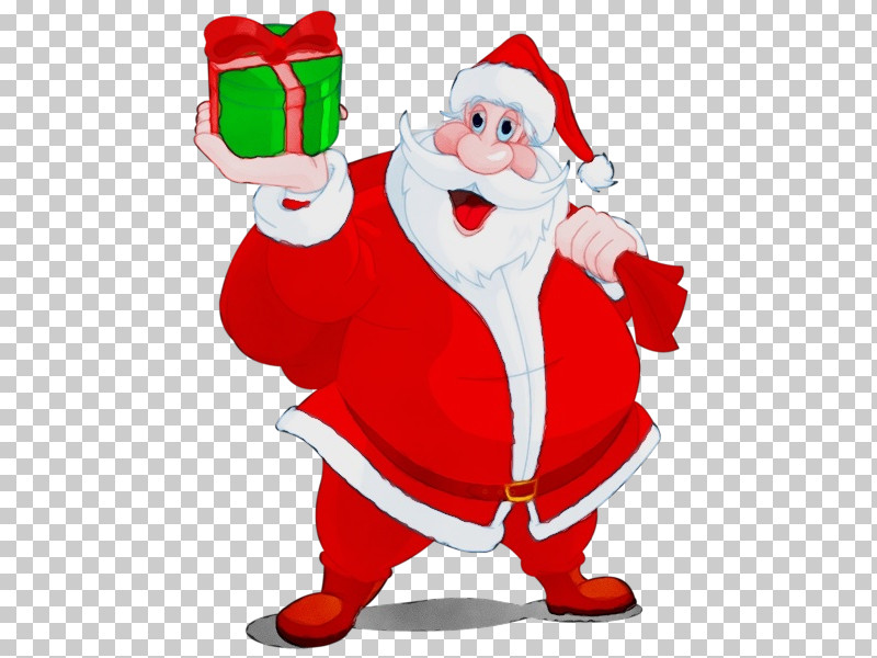 Santa Claus PNG, Clipart, Cartoon, Christmas, Paint, Santa Claus, Watercolor Free PNG Download