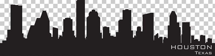 Houston Skyline Silhouette Drawing PNG, Clipart, Animals, Art, Black And White, Brand, City Free PNG Download