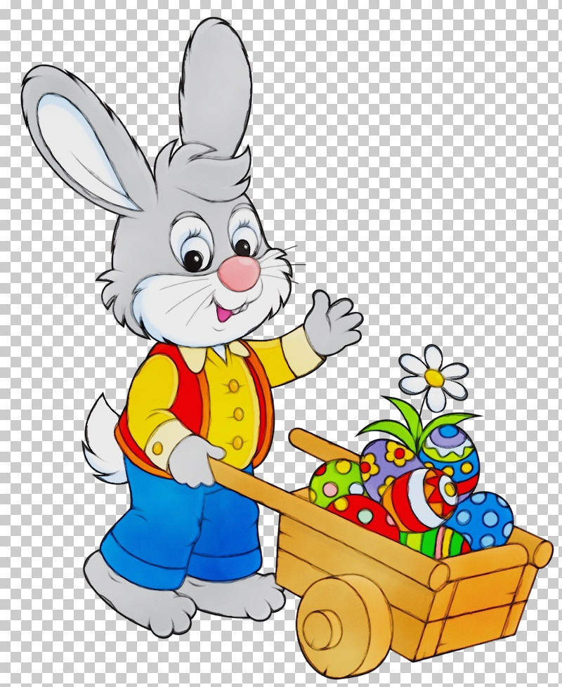 Easter Bunny PNG, Clipart, Cartoon, Easter, Easter Bunny, Easter Egg, Paint Free PNG Download