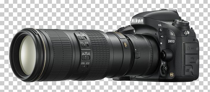 Digital SLR Nikon D7200 Nikon D610 Camera PNG, Clipart, Camera, Camera Accessory, Camera Lens, Cameras Optics, Dig Free PNG Download