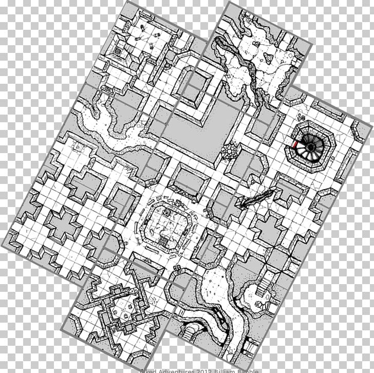 Map Cartography Dungeons Dragons Dungeon Crawl Game Png