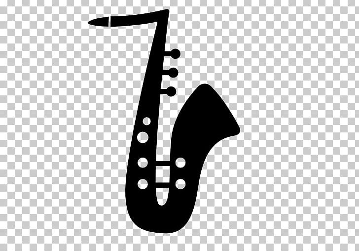 Saxophone Silhouette Musical Instruments Computer Icons PNG, Clipart, Angle, Black And White, Computer Icons, Download, Line Free PNG Download