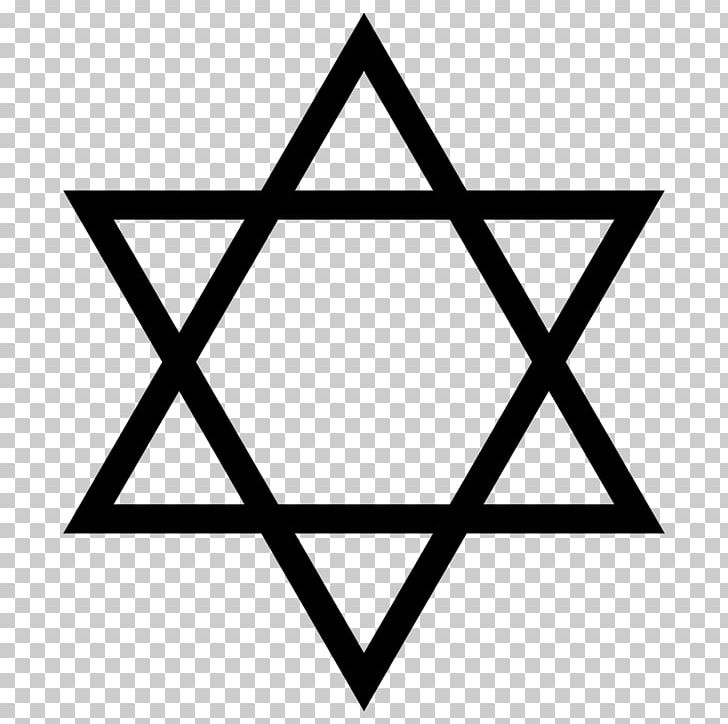 Star Of David Jewish Symbolism Judaism PNG, Clipart, Angle, Area, Black, Black And White, Brand Free PNG Download