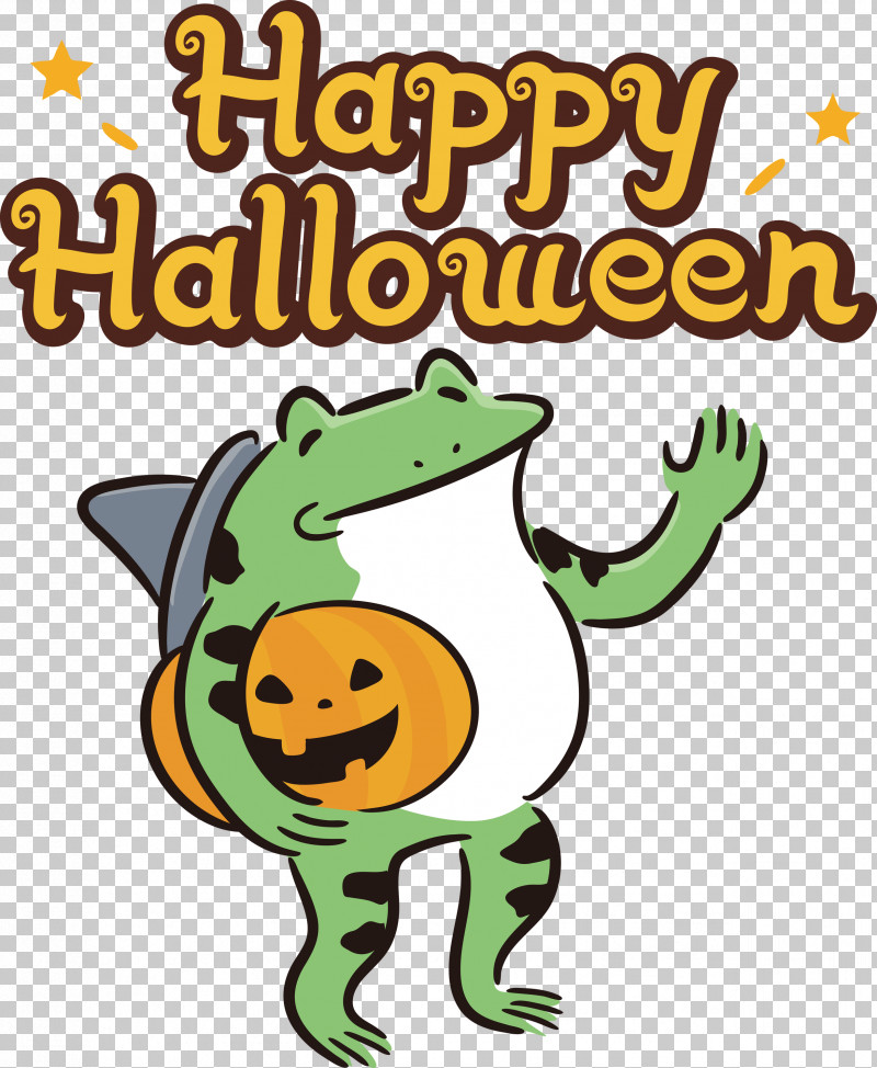 Happy Halloween PNG, Clipart, Cartoon, Frogs, Green, Happy Halloween, Meter Free PNG Download