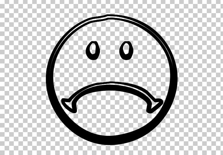 sad face clipart black and white