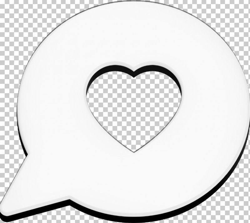 Love Message Icon Icon Heart Icon PNG, Clipart, Black, Black And White, Calgary, Circle, Heart Free PNG Download