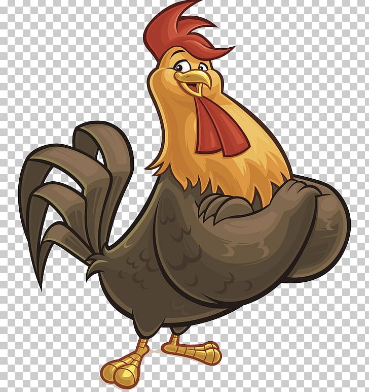 Chicken Rooster Chinese Zodiac PNG, Clipart, Animals, Beak, Bird, Cartoon, Chicken Wings Free PNG Download