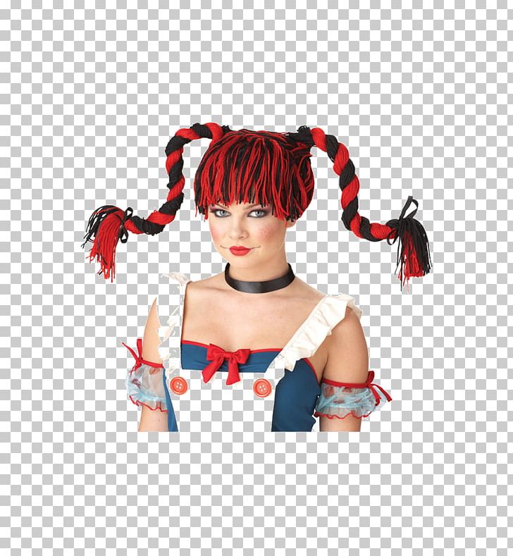 Wig Raggedy Ann Costume Rag Doll PNG, Clipart, Clothing Accessories, Collerette, Costume, Costume Party, Doll Free PNG Download