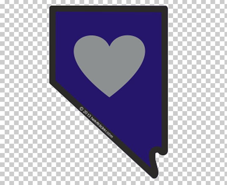 Flag Of Nevada Sticker Heart Die Cutting PNG, Clipart, Blue, Brand, California, Die, Die Cutting Free PNG Download