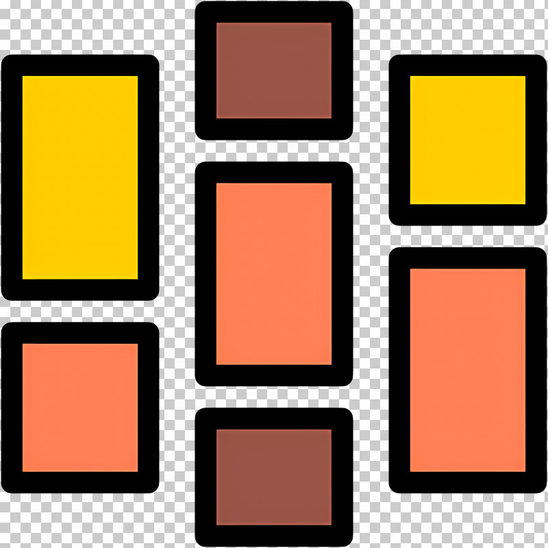 Photo Frames - Colorful Rectangular Blocks Pattern PNG