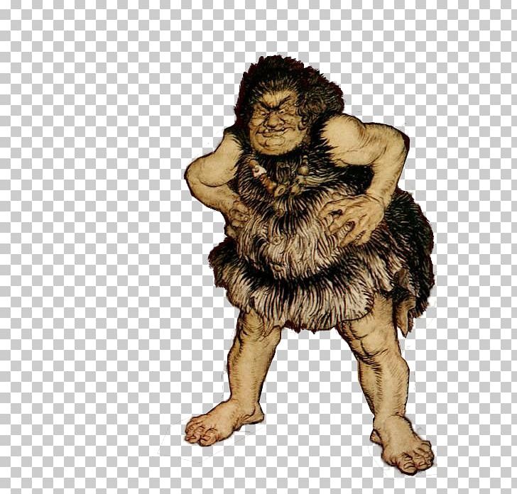 Cercopithecidae English Fairy Tales Neanderthal Giant PNG, Clipart, Art, Arthur Rackham, Canvas, Carnivora, Carnivoran Free PNG Download