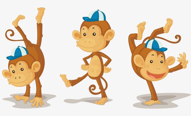 3 Monkeys Juggling Hands PNG, Clipart, 3 Clipart, Activities, Animal, Bananas, Body Free PNG Download
