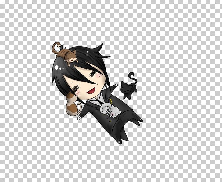 Ciel Phantomhive Sebastian Michaelis Black Butler Anime Chibi Png