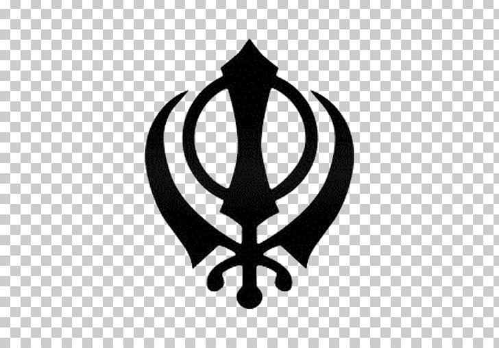 Khanda Sikhism Religion Symbol PNG, Clipart, Black And White, Brand, Guru Gobind Singh, Ik Onkar, Khanda Free PNG Download
