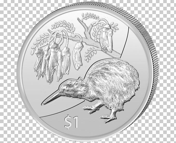 Royal Mint Silver Coin Silver Coin PNG, Clipart, Beak, Bird, Black And White, Bullion, Coin Free PNG Download