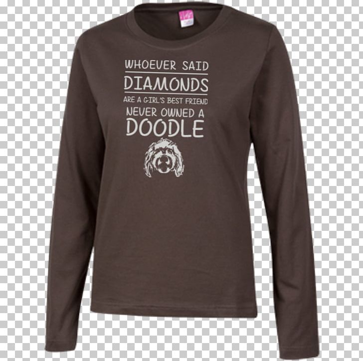 Long-sleeved T-shirt Hoodie Goldendoodle PNG, Clipart, Active Shirt, Bluza, Brand, Clothing, Collar Free PNG Download