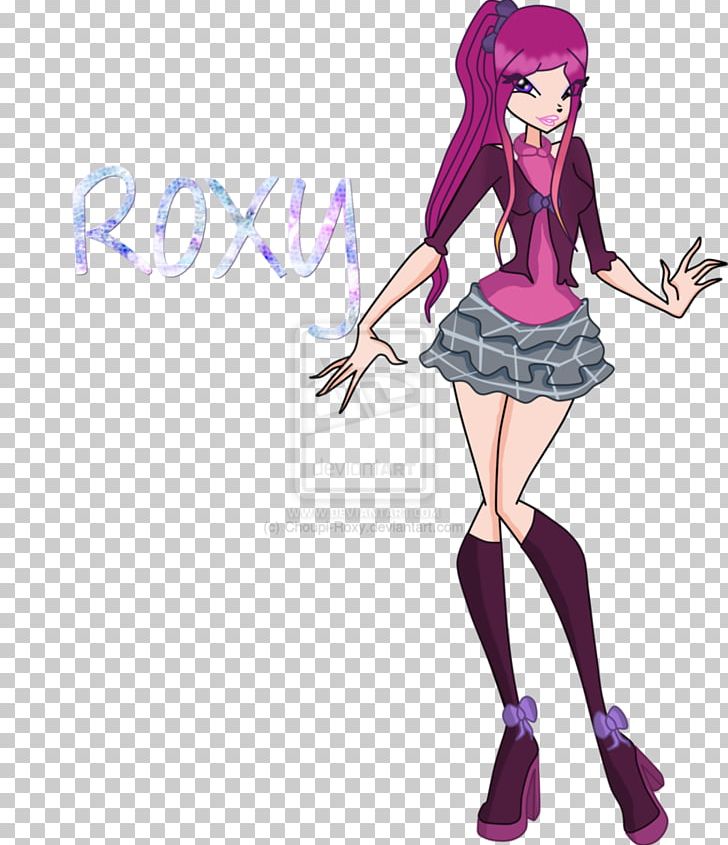 Roxy Stella Tecna Bloom Winx Club PNG, Clipart, Anime, Bloom, Brown Hair, Cartoon, Character Free PNG Download