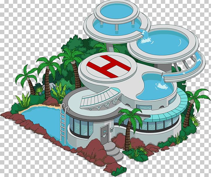 The Simpsons: Tapped Out House Radioactive Man Building Beach PNG, Clipart, Apu Nahasapeemapetilon, Bart Simpson, Beach, Beach House, Building Free PNG Download