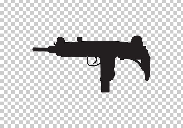 Uzi Submachine Gun Firearm Silencer PNG, Clipart, Air Gun, Airsoft Gun, Angle, Black, Blowback Free PNG Download