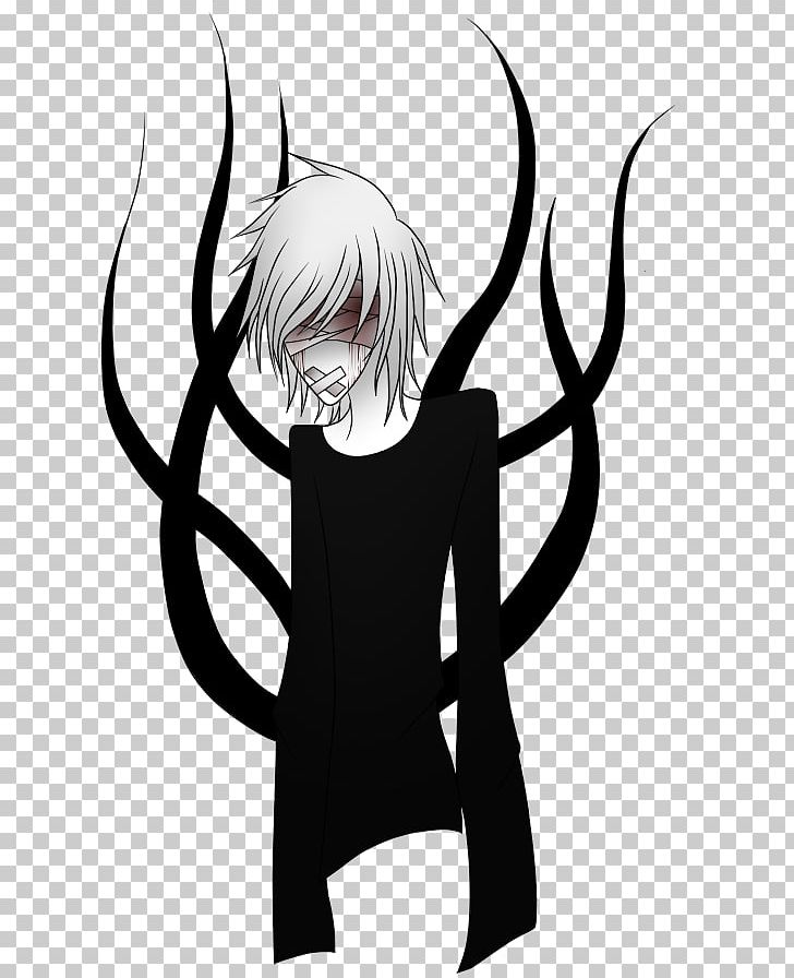 Creepypasta Drawing Black And White PNG, Clipart, Anime, Artwork, Black, Black And White, Creepypasta Free PNG Download