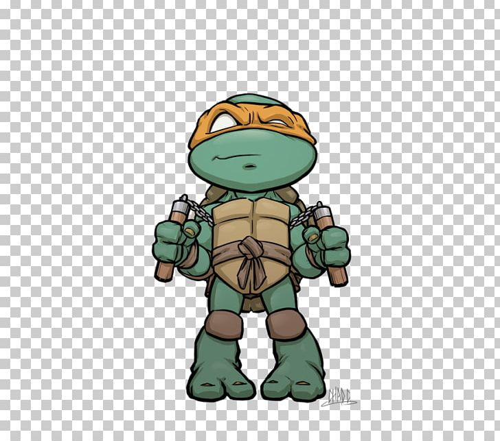 michelangelo ninja turtle drawing