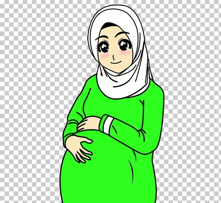 Pregnant Mommy Cartoon Muslim Pregnancy Midwifery PNG, Clipart, Artwork, Bocah, Boy, Breastfeeding, Cartoon Free PNG Download
