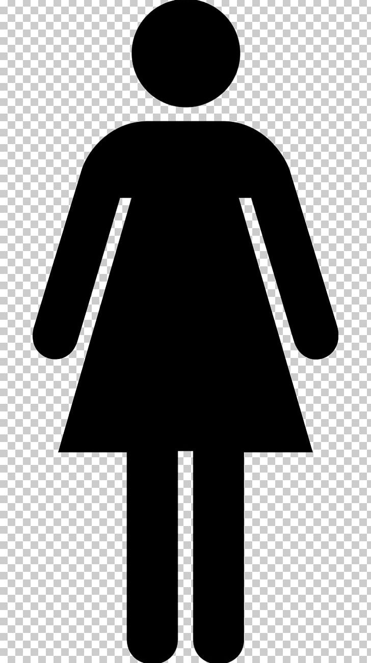Public Toilet Woman Bathroom PNG, Clipart, Angle, Bathroom, Black, Black And White, Female Free PNG Download