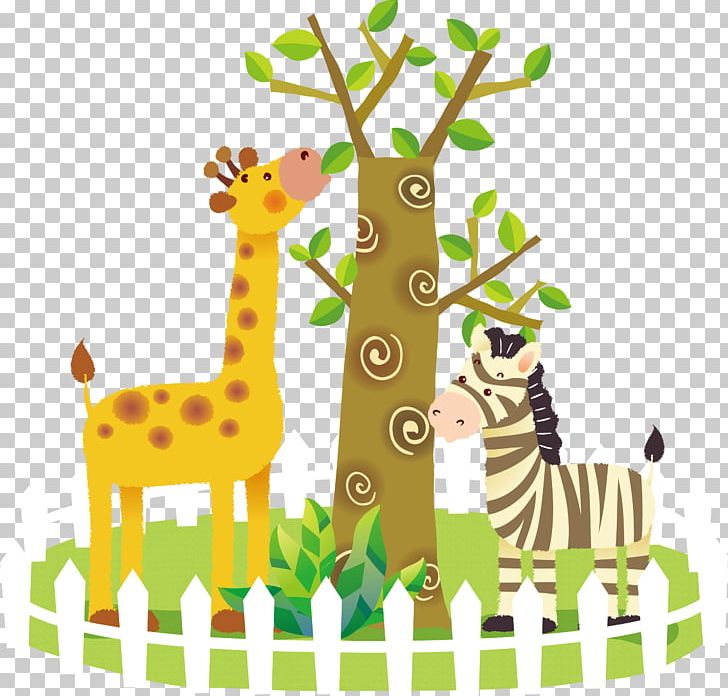 Animation Zoo PNG, Clipart, Animal, Animals, Banana Leaves, Cartoon, Deer Free PNG Download
