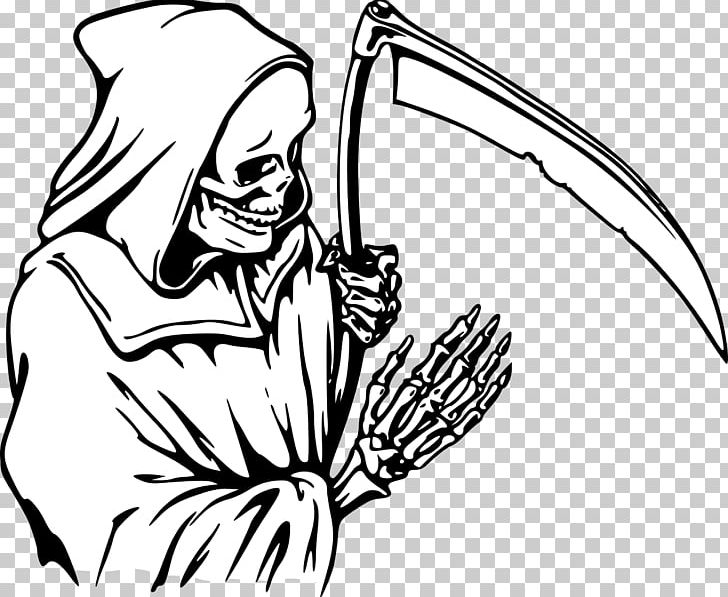 Death PNG, Clipart, Artwork, Black, Black And White, Cartoon, Face Free PNG Download