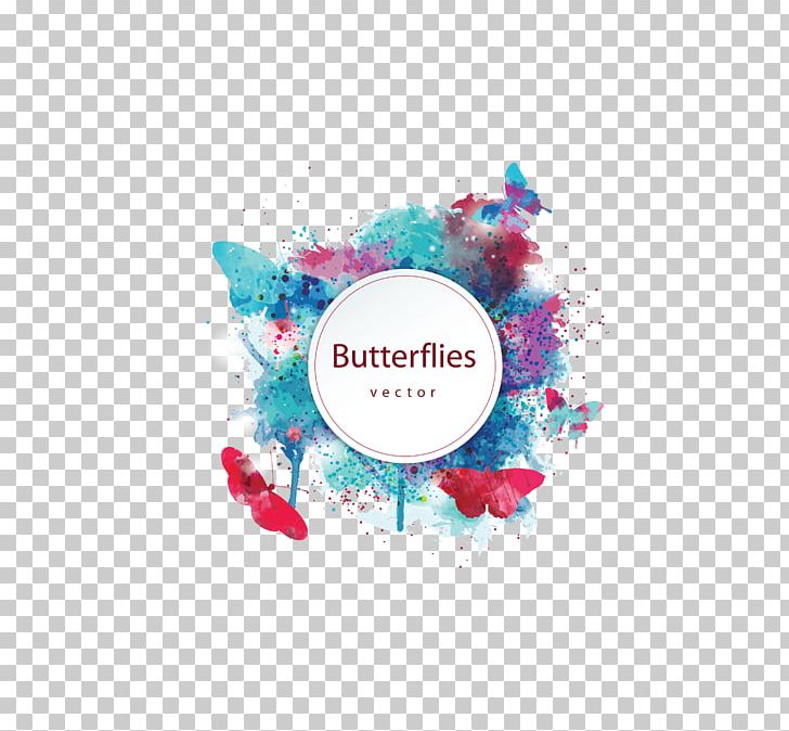 Butterfly Watercolor Painting PNG, Clipart, Art, Brand, Color, Color Pattern, Color Powder Free PNG Download