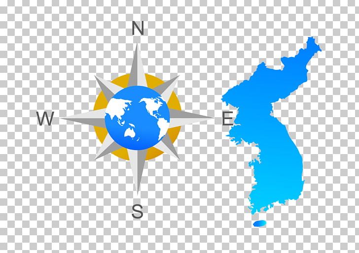 North Korea South Korea Korean War Korean Reunification Division Of Korea PNG, Clipart, Blue, Cartoon Compass, Circle, Compass, Compass Free PNG Download