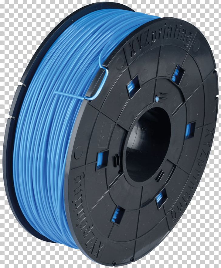 3D Printing Filament Acrylonitrile Butadiene Styrene Plastic XYZprinting Da Vinci ABS Filament Blue PNG, Clipart, 3d Printing Filament, Acrylonitrile Butadiene Styrene, Bleacute, Blue, Hardware Free PNG Download