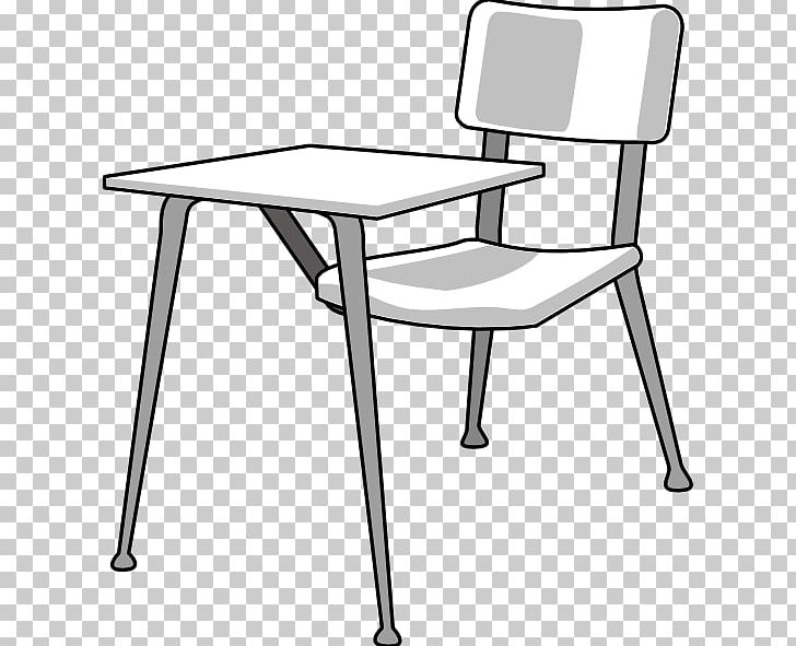 Desk School Drawing PNG, Clipart, Angle, Area, Black And White, Carteira Escolar, Chair Free PNG Download