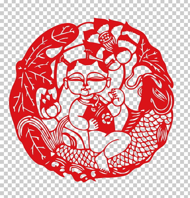 Papercutting Chinese New Year Chinese Paper Cutting PNG, Clipart, Area, Art, Child, Chinese, Chinese New Year Free PNG Download