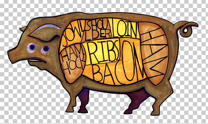 Pig Cattle Ox PNG, Clipart, Animals, Cartoon, Cattle, Cattle Like Mammal, Fauna Free PNG Download