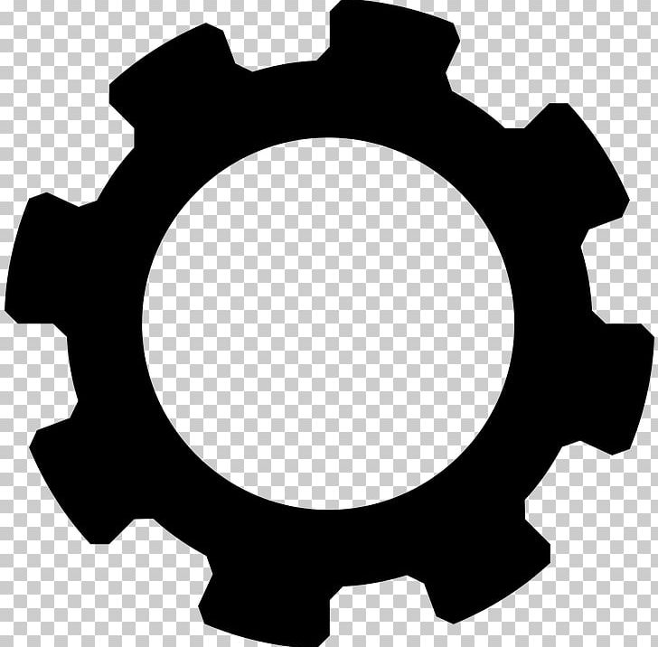 Gear PNG, Clipart, Black, Black And White, Black Gear, Circle, Computer Icons Free PNG Download