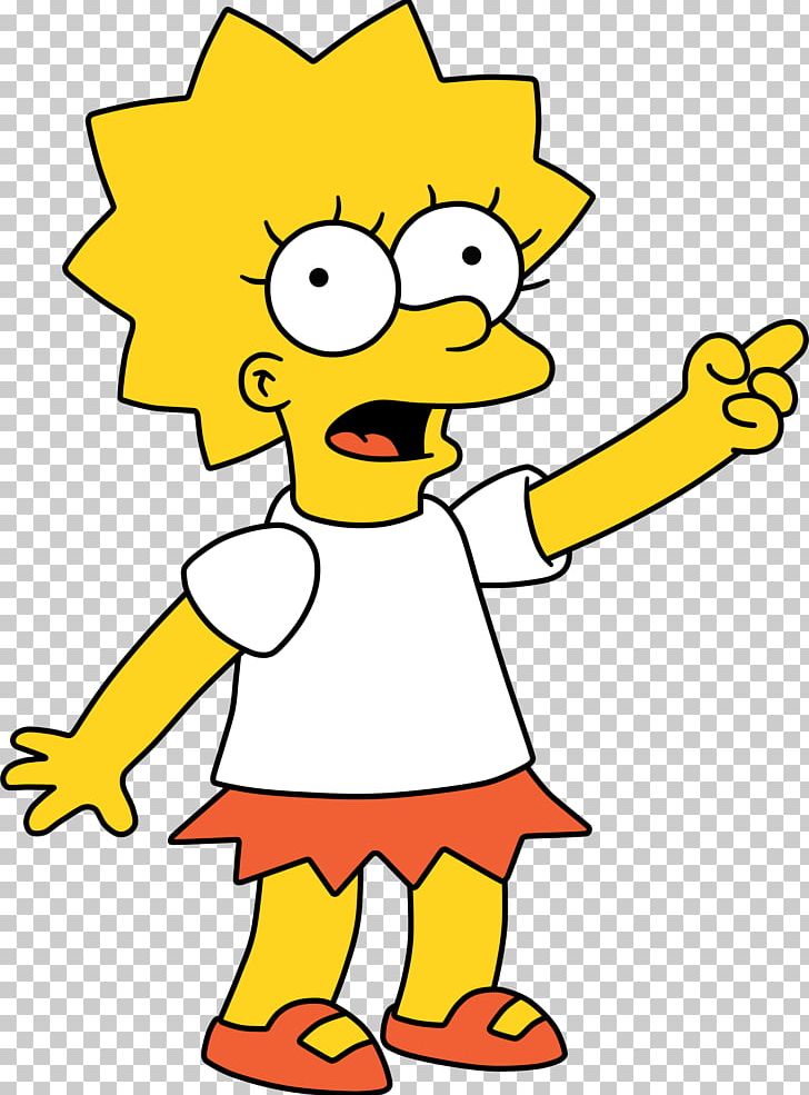 Lisa Simpson Homer Simpson Marge Simpson Maggie Simpson Bart Simpson PNG, Clipart, Area, Art, Artwork, Beak, Black And White Free PNG Download