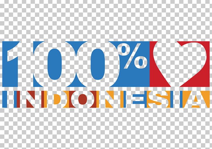 100% Cinta Indonesia Logo Indonesian PNG, Clipart, 100, 100 Cinta Indonesia, Area, Banner, Blue Free PNG Download