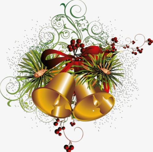 Christmas Bell Element PNG, Clipart, Bell, Bell Clipart, Christmas, Christmas Clipart, Gold Free PNG Download