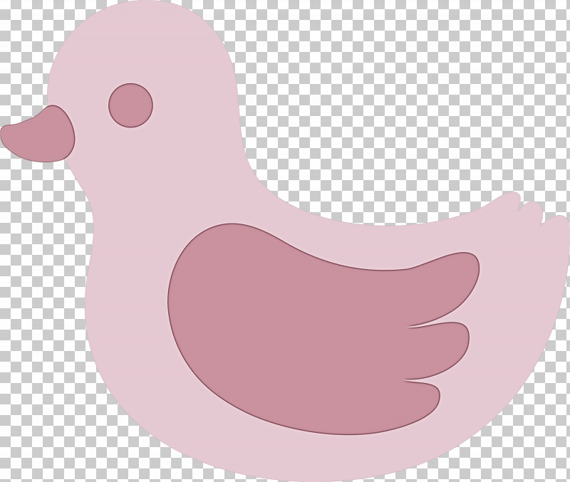 Pink Rubber Ducky Duck Bird Water Bird PNG, Clipart, Bird, Duck, Pink, Rubber Ducky, Water Bird Free PNG Download
