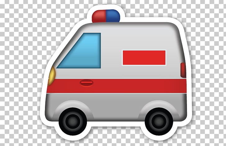 Emoji Sticker Text Messaging IPhone SMS PNG, Clipart, Ambulance, Ambulance Coat, Automotive Design, Brand, Car Free PNG Download