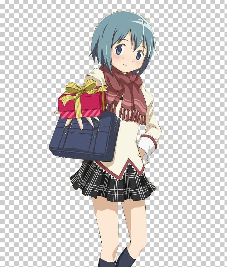 Sayaka Miki Homura Akemi Anime PNG, Clipart, Brown Hair, Cartoon, Clothing, Costume, Human Hair Color Free PNG Download