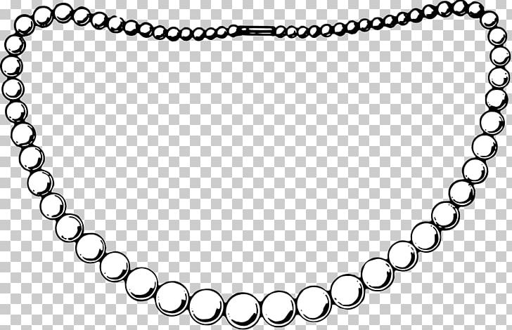 Pearl Necklace Jewellery Pearl Necklace PNG, Clipart, Black And White, Body Jewelry, Chain, Choker, Circle Free PNG Download