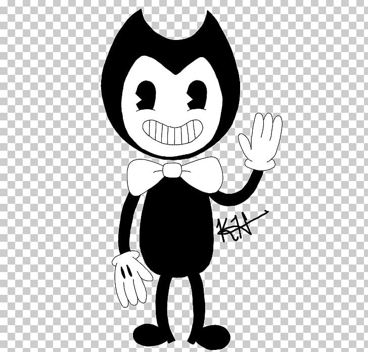 Bendy And The Ink Machine Drawing Art PNG, Clipart, Art, Bendy, Bendy And The Ink Machine, Black, Black And White Free PNG Download