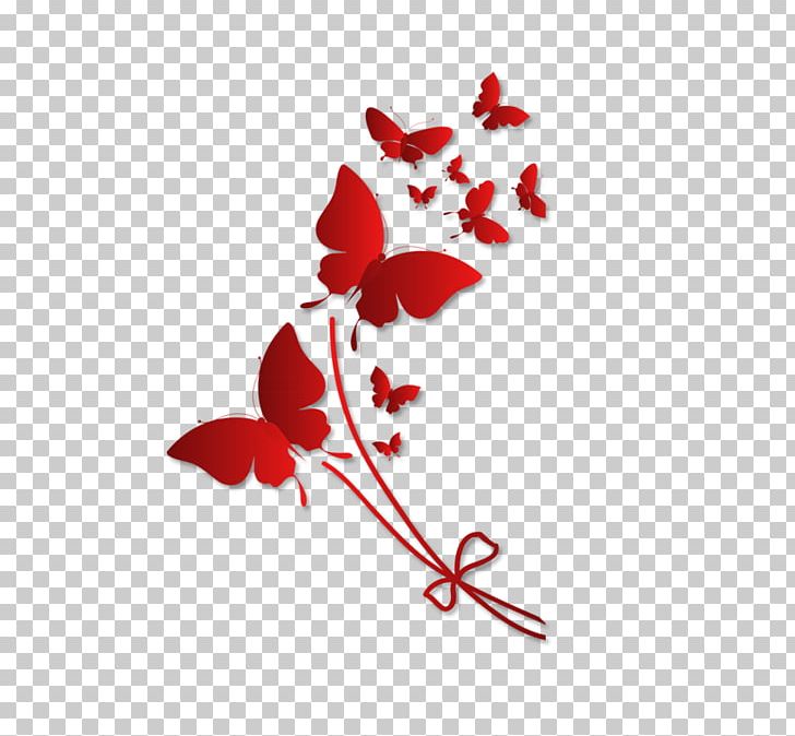 Butterfly Red PNG, Clipart, Butterfly, Butterfly Png Material, Butterfly Vector, Download, Flower Free PNG Download