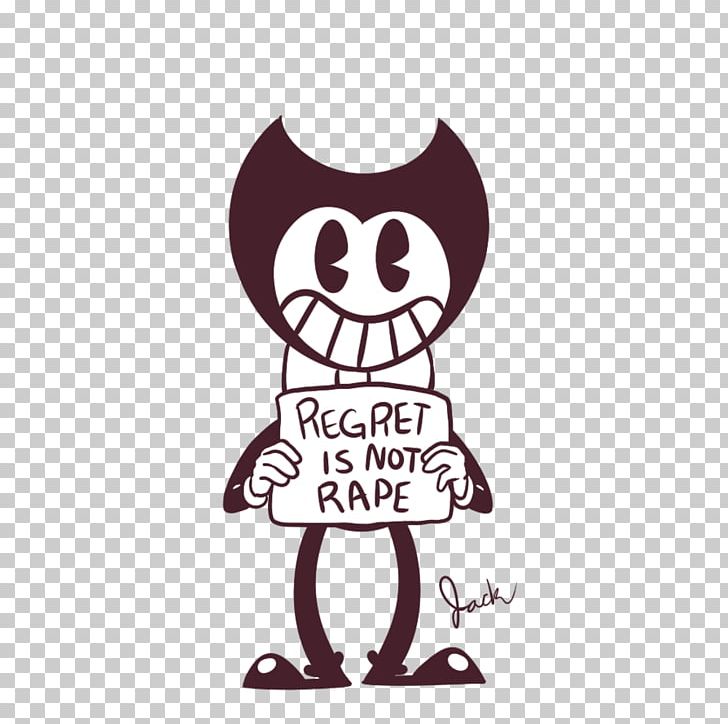 Drawing Bendy And The Ink Machine Fan Art Cartoon PNG, Clipart, Art, Bendy And The Ink Machine, Bird, Bird Of Prey, Cartoon Free PNG Download