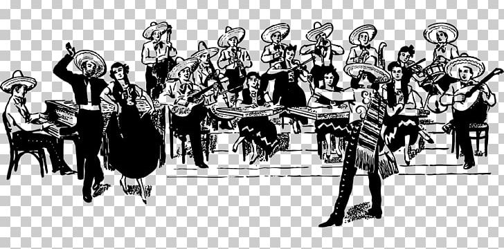 Orchestra Symphony PNG, Clipart, Art, Black And White, Conductor, Drawing, Human Behavior Free PNG Download