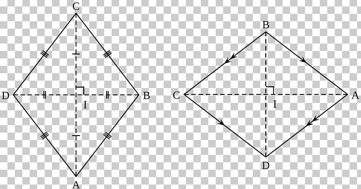 Rhombus Quadrilateral Parallelogram Trapezoid Equilateral Polygon PNG, Clipart, Angle, Area, Black And White, Circle, Common Free PNG Download