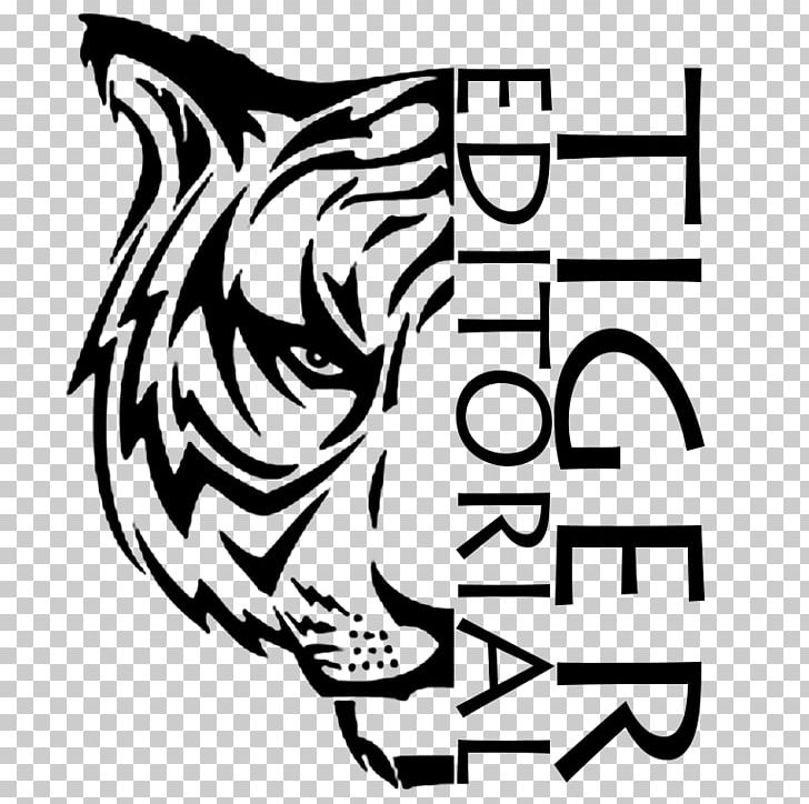 White Tiger Drawing PNG, Clipart, Animals, Area, Art, Artwork, Black Free PNG Download