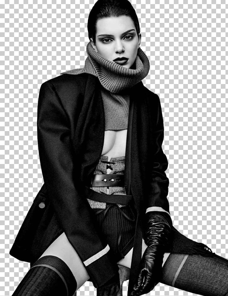 Kendall Jenner Vogue Female Model October PNG, Clipart, Bella Hadid, Black And White, Celebrities, Coat, Fashion Free PNG Download